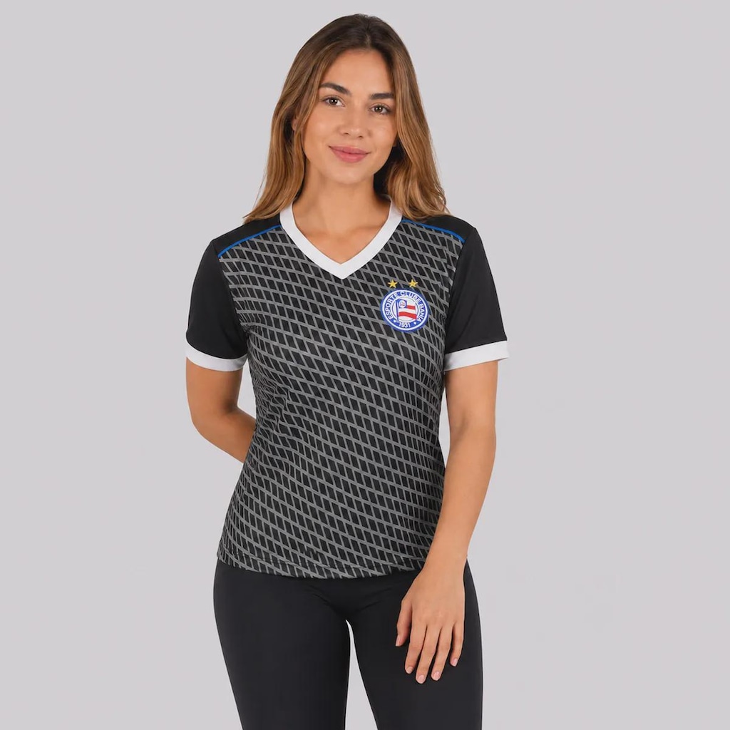 Camisa do Bahia Black Feminina