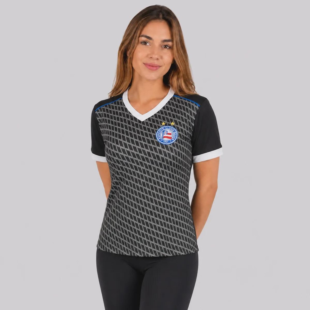 Imagem 3 do produto Camisa do Bahia Black Feminina