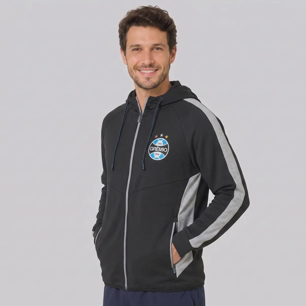 Imagem 2 do produto Jaqueta do Grêmio Skuba Tricolor Masculina