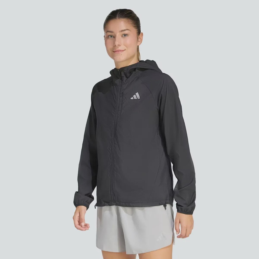 Jaqueta Adidas Corta-Vento Essentials Feminina