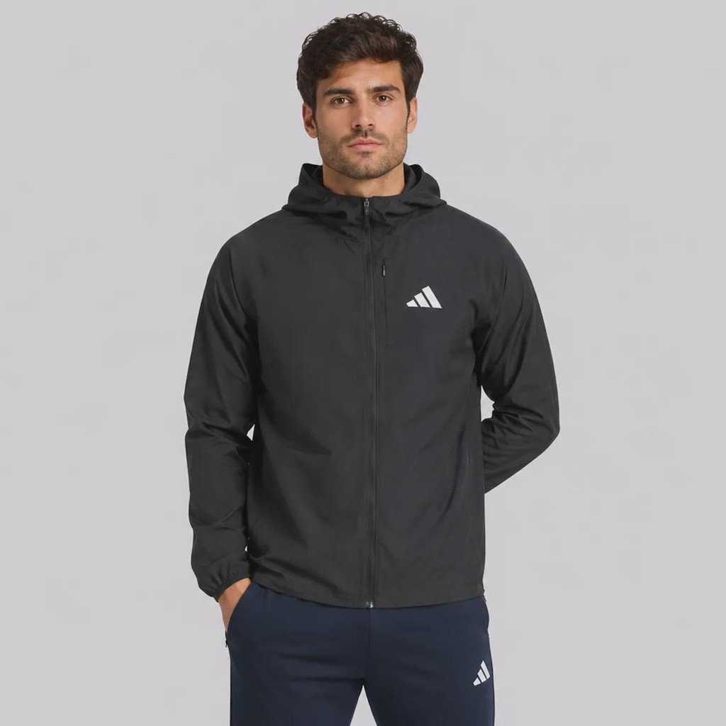 Jaqueta Adidas Corta-Vento Run Essentials Masculina