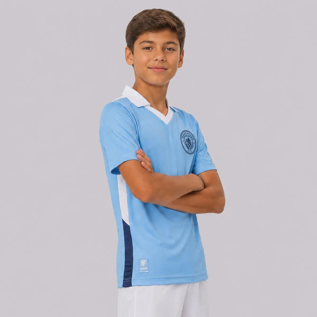 Imagem 2 do produto Camisa Manchester City The Blues Infantil