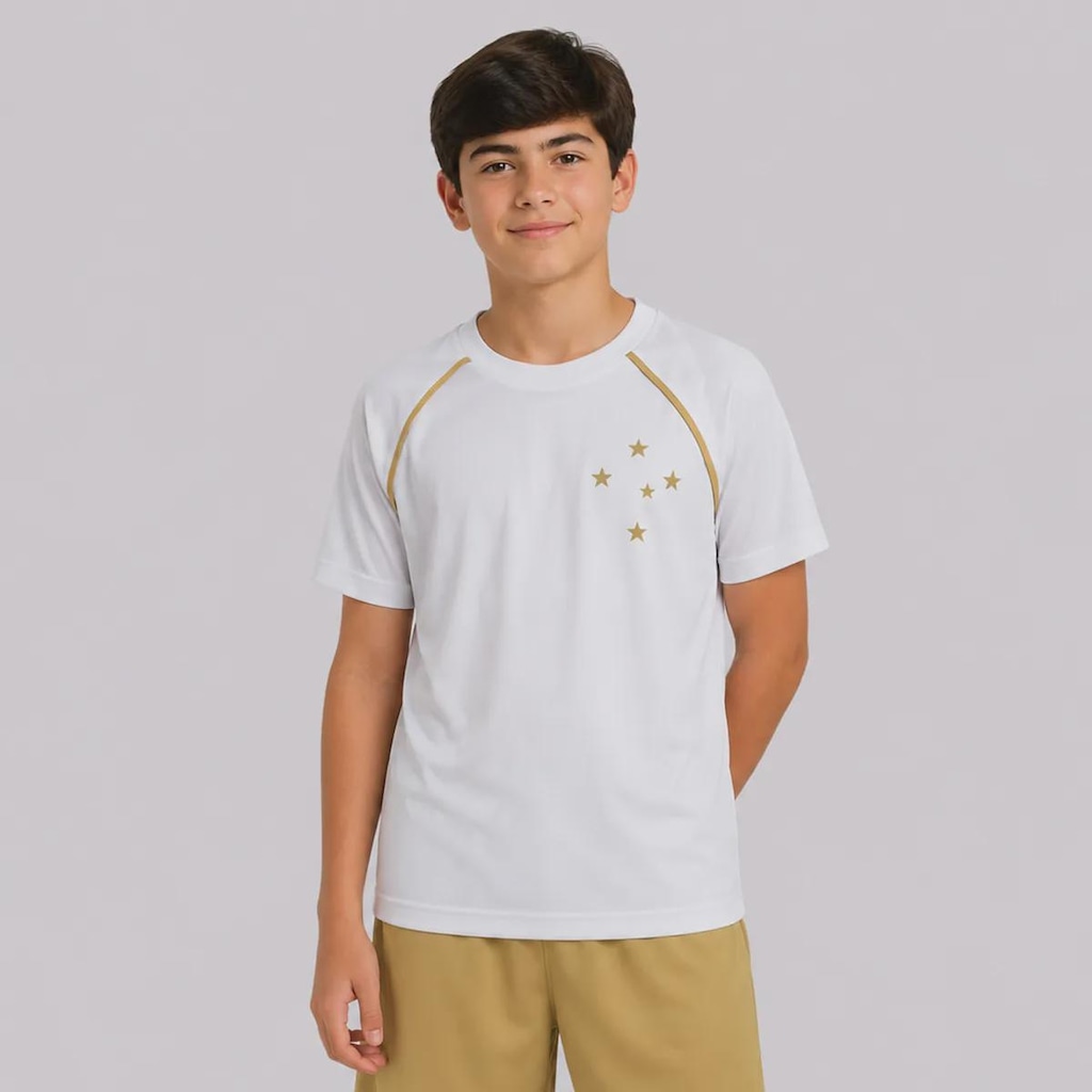 Camisa do Cruzeiro Gold Infantil