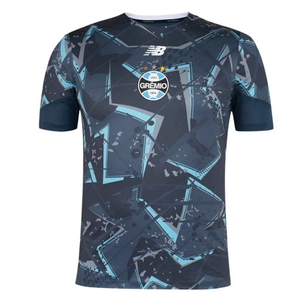 Camisa do Grêmio Pré Jogo 26/27 New Balance Masculina