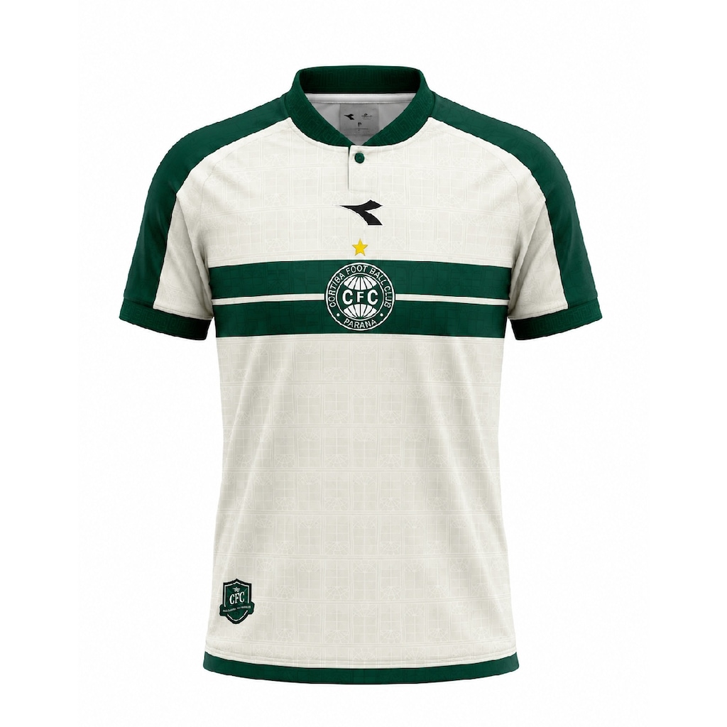 Camisa do Coritiba I 26/27 Torcedor Diadora Masculina