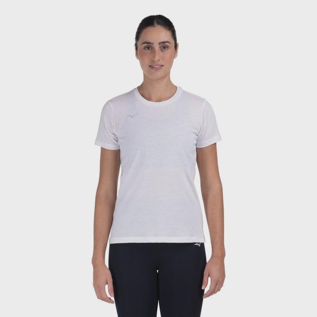 Camiseta Mizuno Lifestyle Logo Feminina