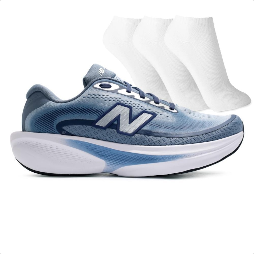 Tênis Masculino New Balance Ellipse + 3 Pares de Meias