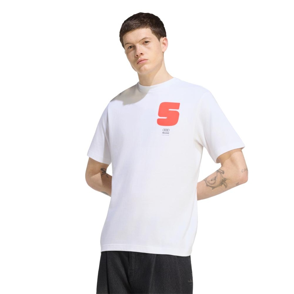 Camiseta adidas I Audi Revolut F1 Team Gabriel Bortoleto Masculina