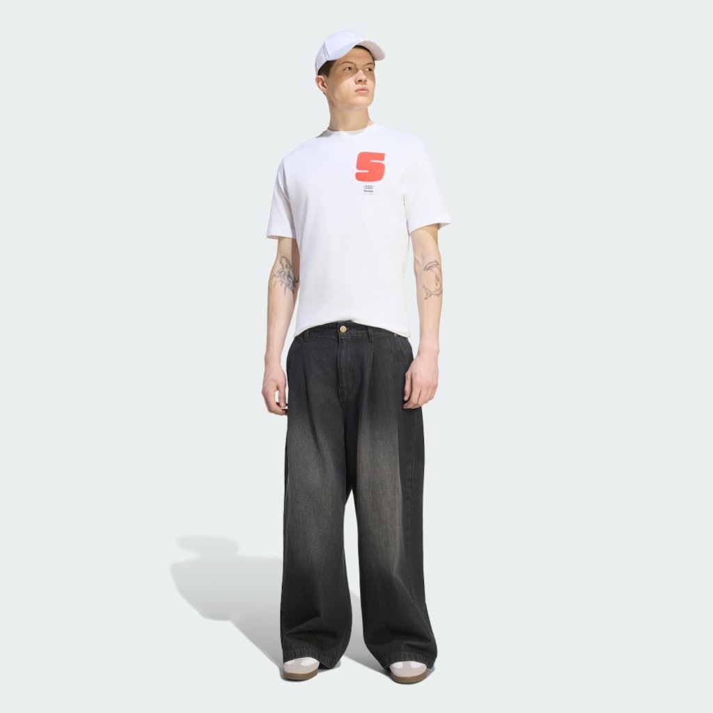 Imagem 4 do produto Camiseta adidas I Audi Revolut F1 Team Gabriel Bortoleto Masculina