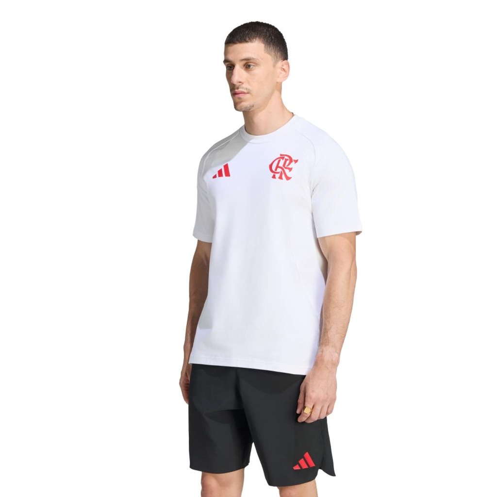 Camiseta do CR Flamengo Tiro Travel adidas Masculina
