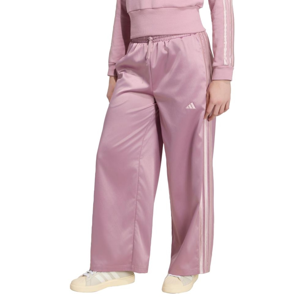Calça adidas Sportswear JG Satin Infantil - Foto 1