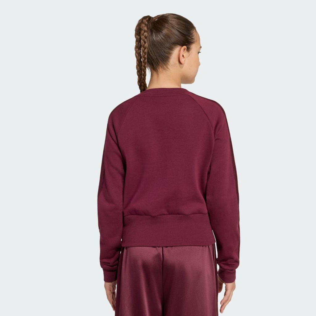 Imagem 3 do produto Blusão de Moletom adidas Sportswear JG Satin Feminino