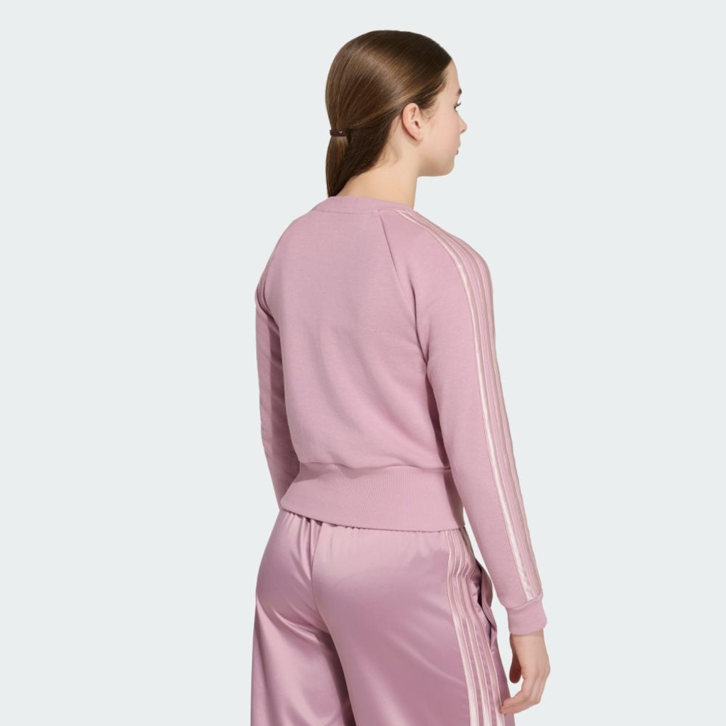 Imagem 3 do produto Blusão de Moletom adidas Sportswear JG Satin Feminino