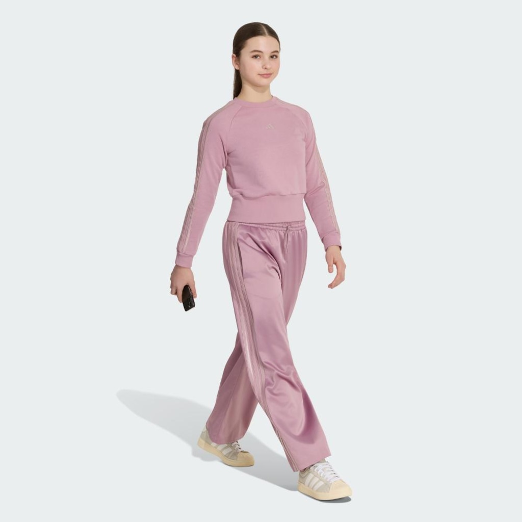 Imagem 4 do produto Blusão de Moletom adidas Sportswear JG Satin Feminino