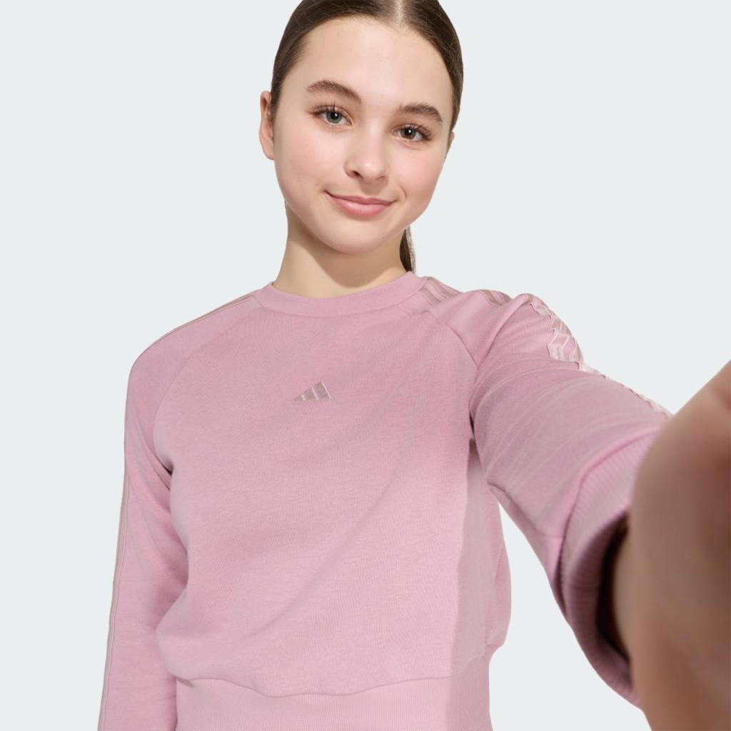 Imagem 5 do produto Blusão de Moletom adidas Sportswear JG Satin Feminino