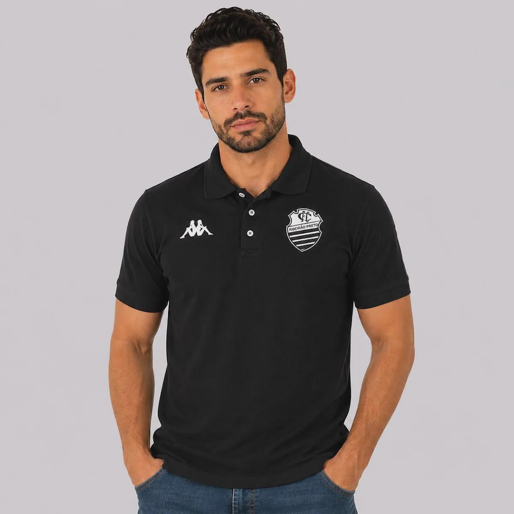 Camisa Polo Kappa Comercial de Ribeirão Preto Piquet 2026 Masculina