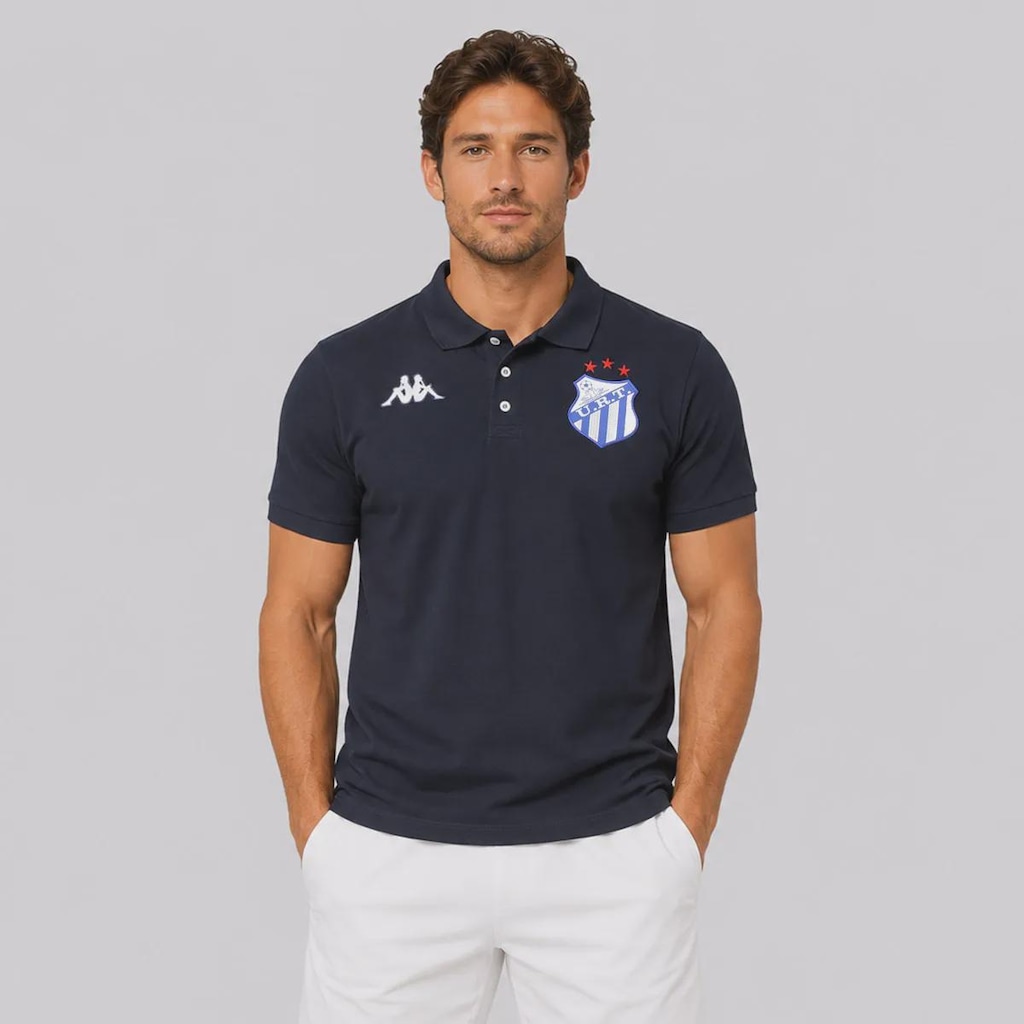 Camisa Polo Kappa Piquet URT 2026 Masculina