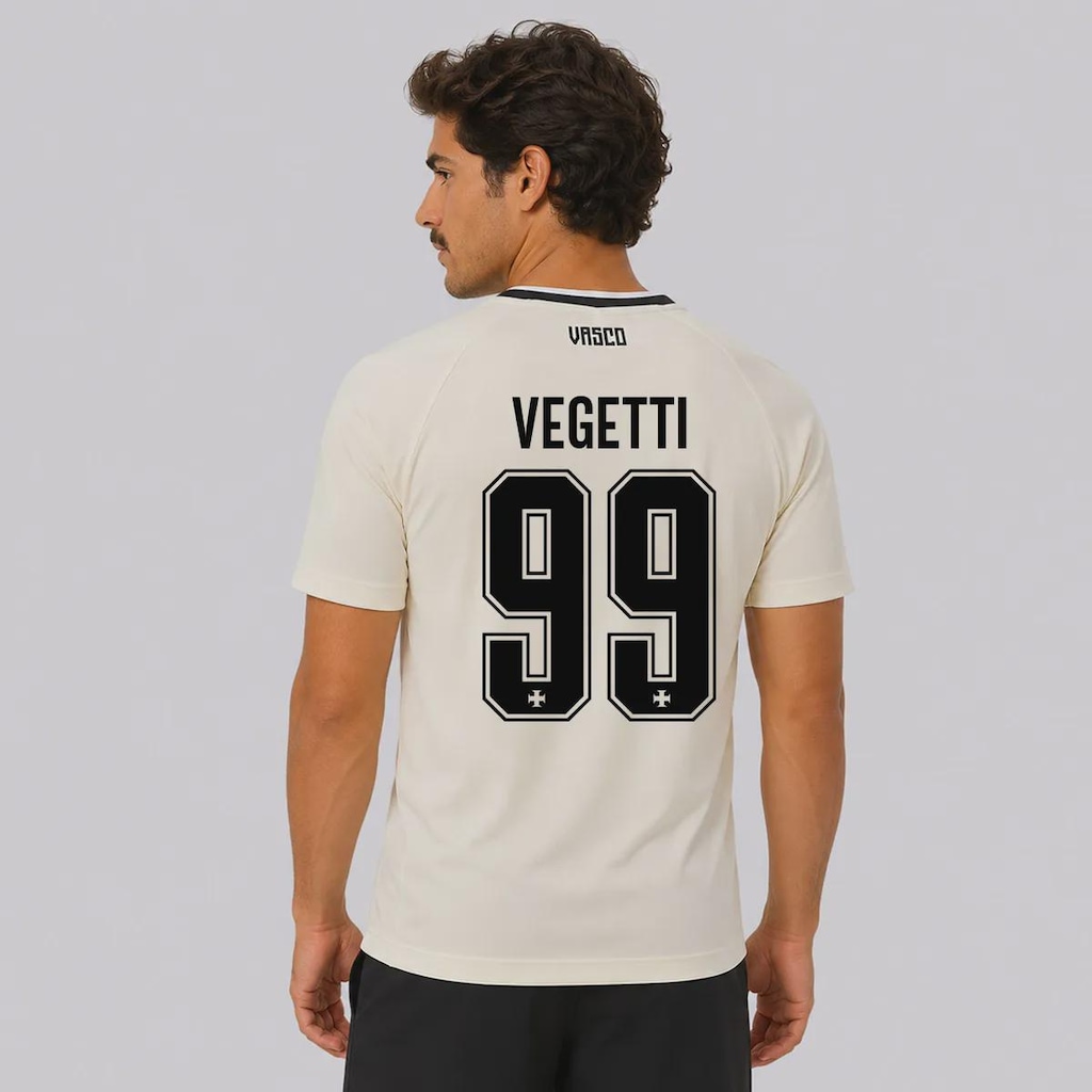 Camisa do Vasco Trança 99 Vegetti Masculina