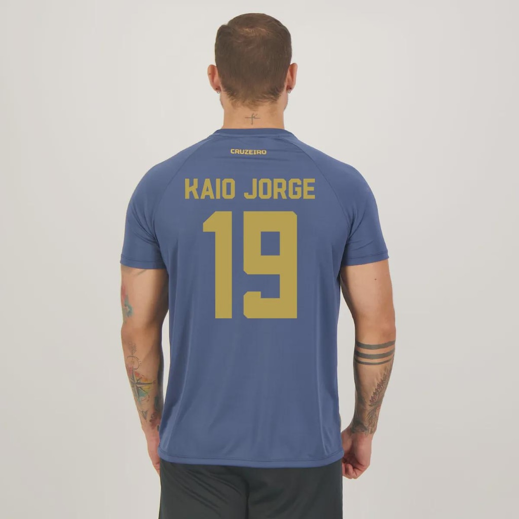 Camisa do Cruzeiro Affix 19 Kaio Jorge Masculina