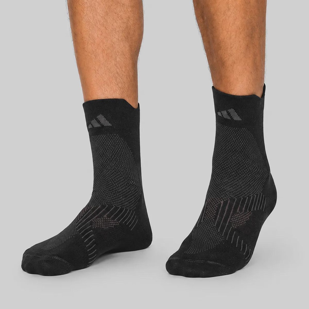 Meia adidas Run Light Ankle Unissex