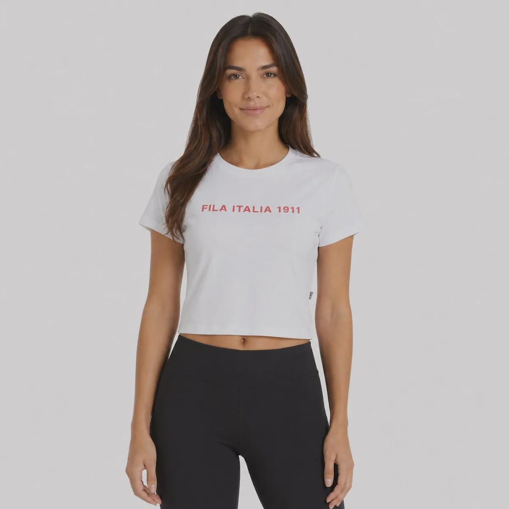 Camiseta Fila Baby T Stile Sport Feminina