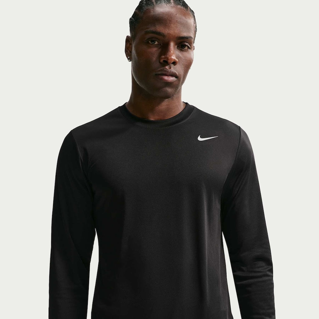 Camiseta Dri-FIT Nike Manga Longa Flex Masculina