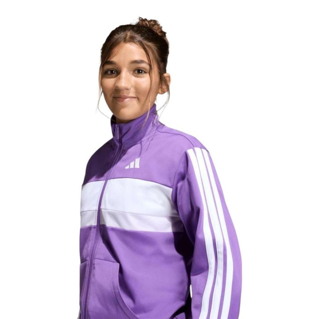 Imagem 3 do produto Agasalho adidas Essentials Tiberio Três Listras Infantil