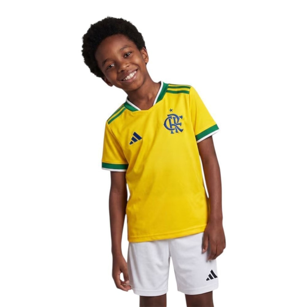 Camisa adidas Flamengo Fanshirt WC 2026 Infantil