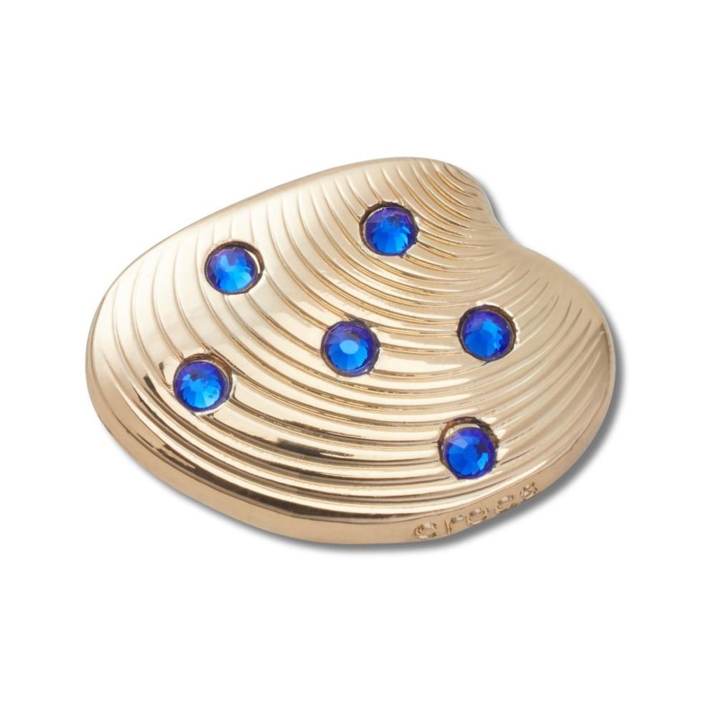 Jibbitz™ Crocs Concha Dourada com Pedras Único - Unissex