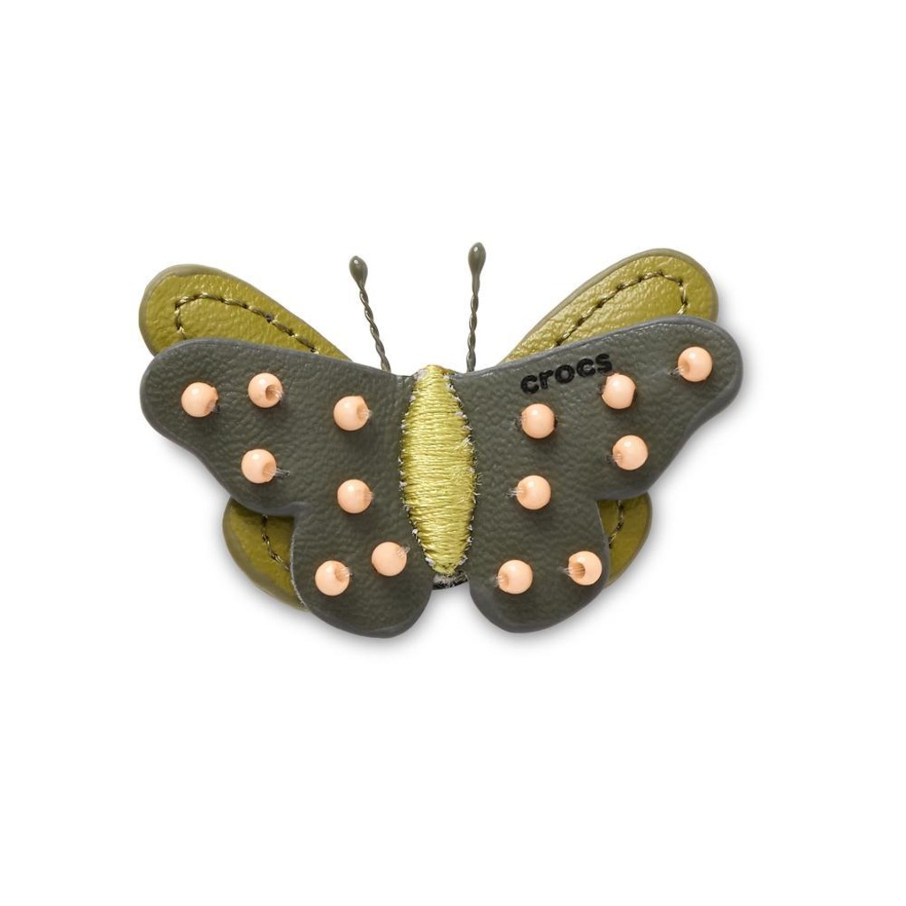 Jibbitz™ Crocs Borboleta Couro Sintético Único - Unissex