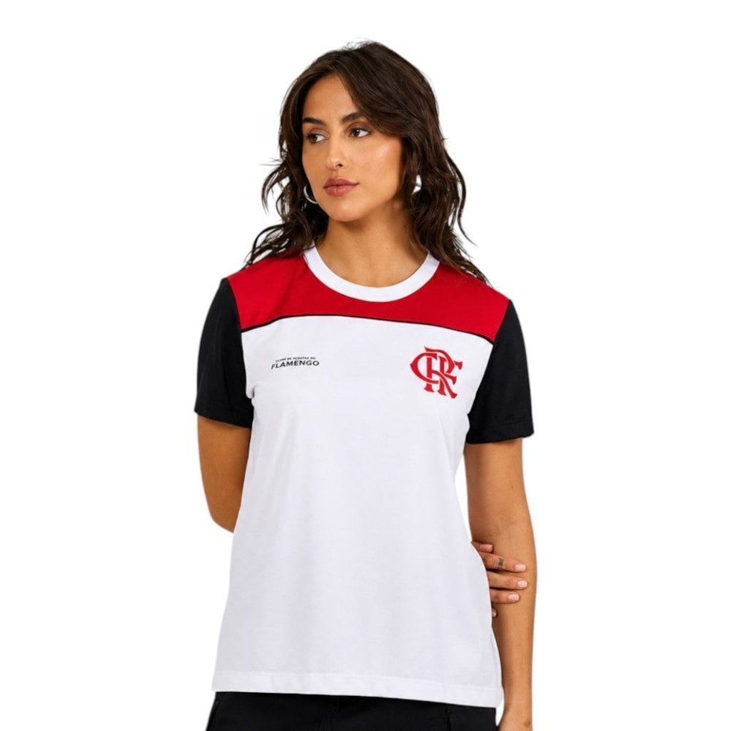 Camisa Braziline Flamengo Fulgor Feminina