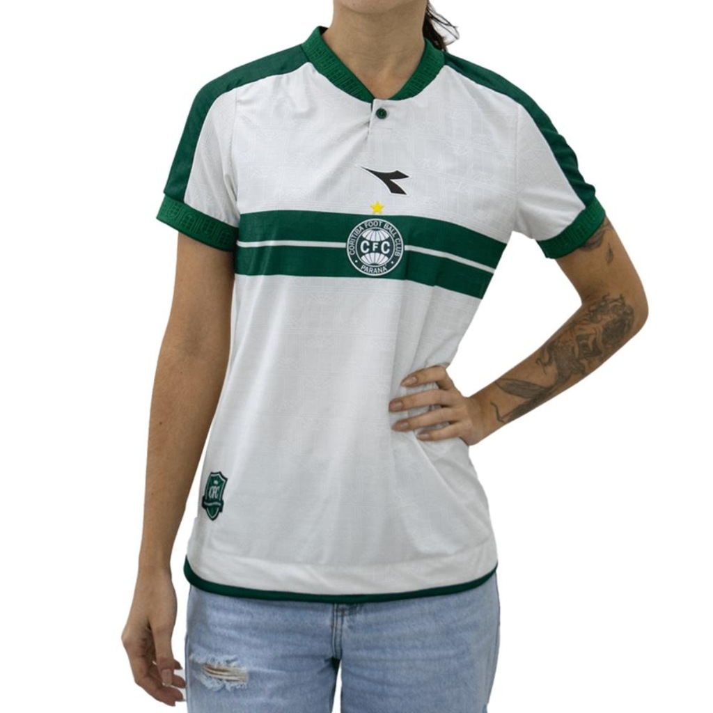 Camisa Diadora Coritiba Oficial Jogo 1 2026 Feminino