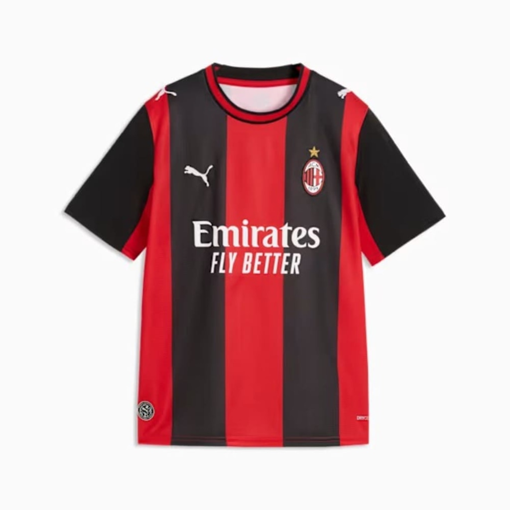 Camisa do Milan I 26/27 Puma Infantil
