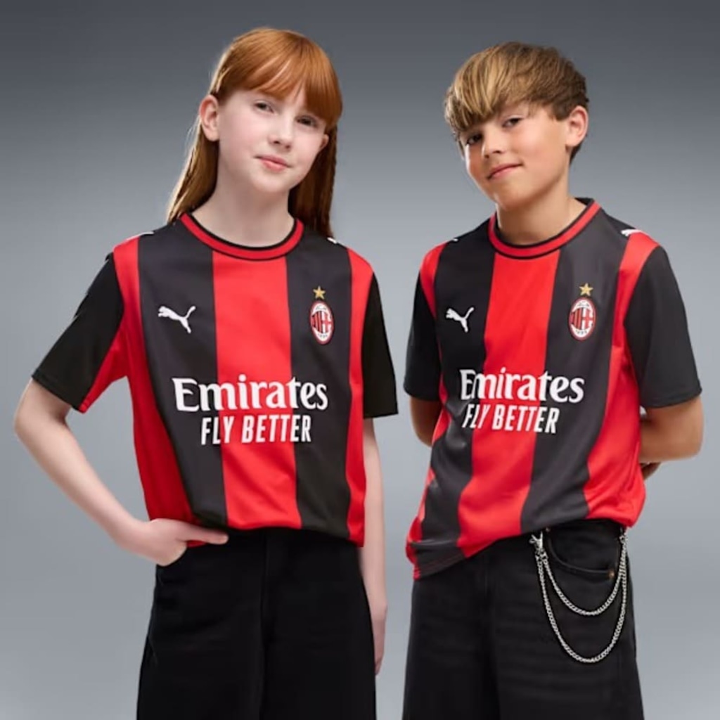 Imagem 3 do produto Camisa do Milan I 26/27 Puma Infantil