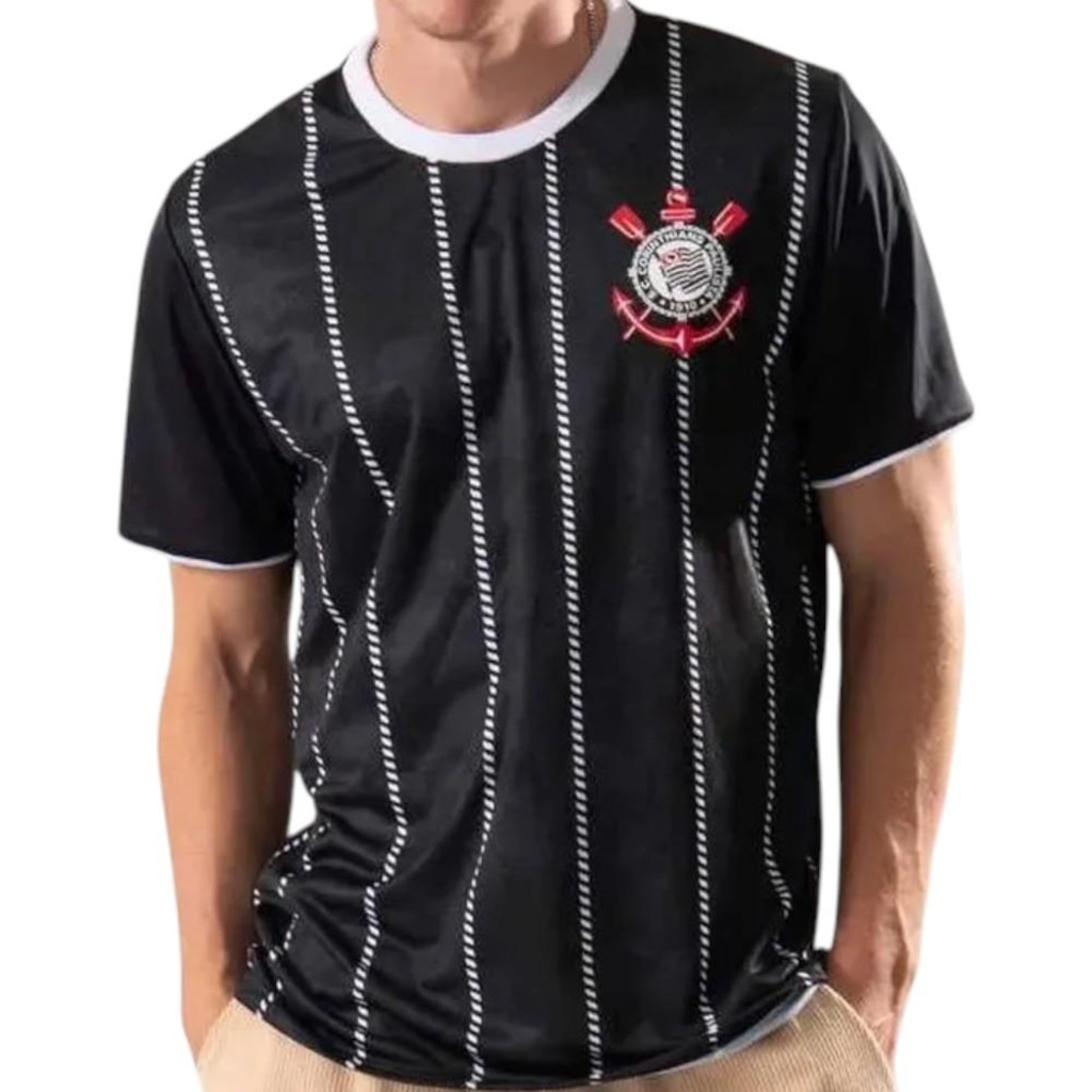 Camisa do Corinthians Corinto  Braziline Unissex