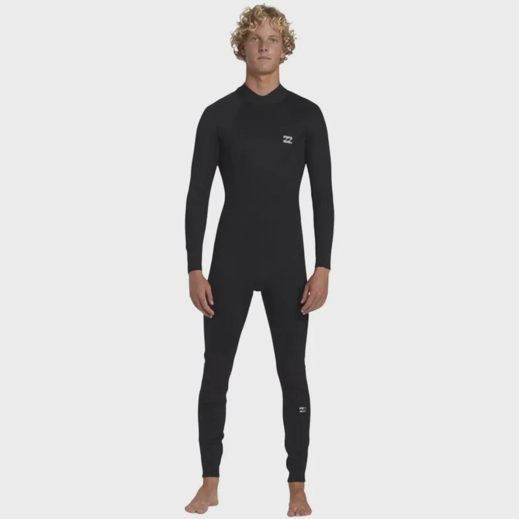 Wetsuit Billabong 302 Foil Bz Fl Fullsuit Black - Masculino