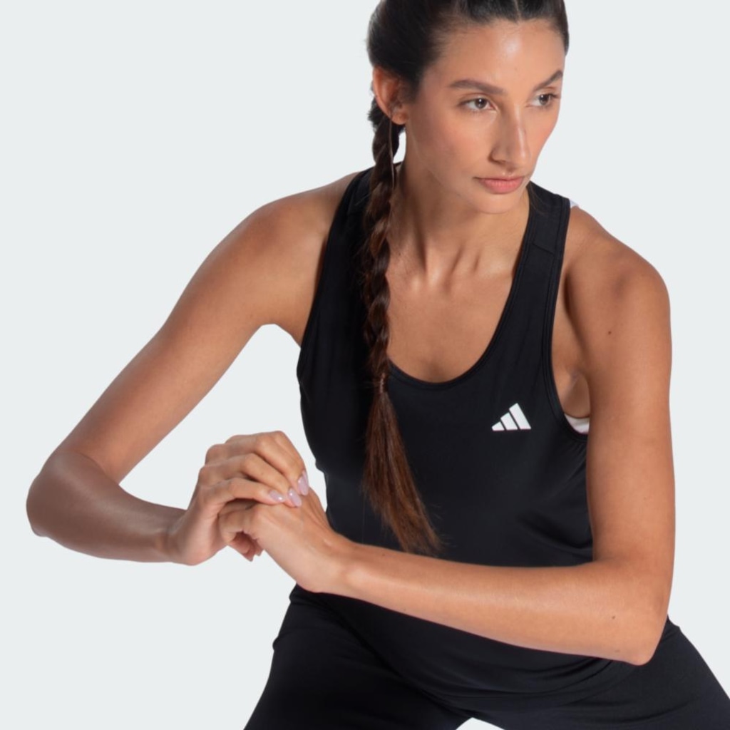 Camiseta Regata adidas Poli Feminina