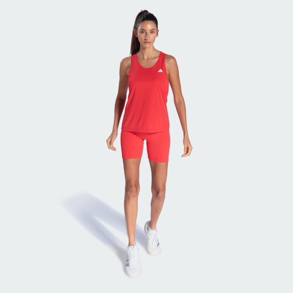 Camiseta Regata adidas Poli Feminina