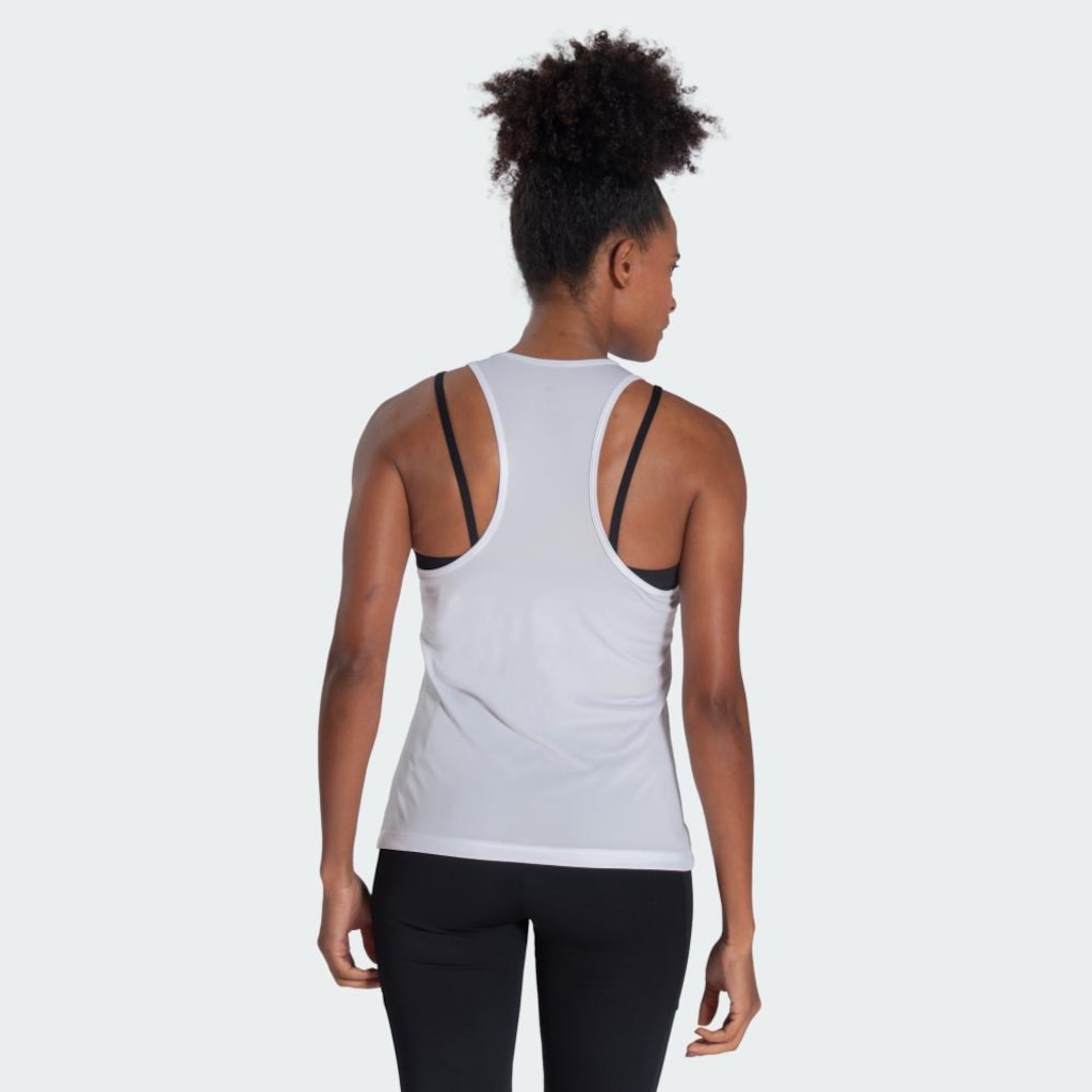 Camiseta Regata adidas Poli Feminina - Foto 2