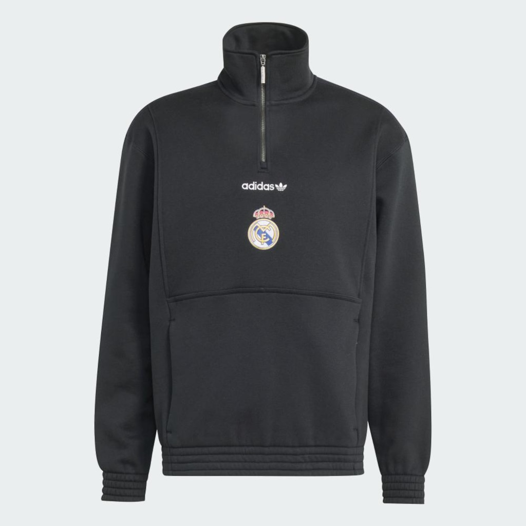 Imagem 2 do produto Blusão Real Madrid adidas com Zíper EQT HZIP Masculino