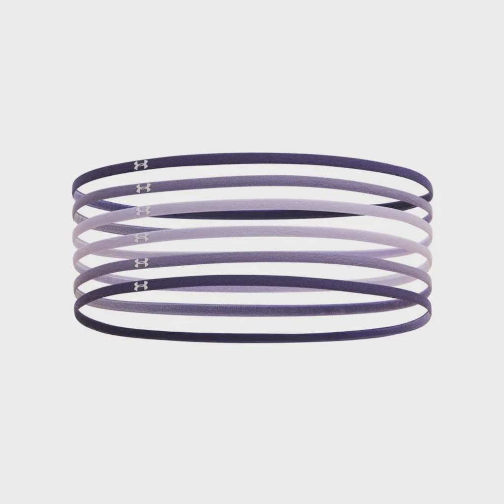 Faixa de Cabeça Under Armour Mini Elastic - Pacote Com 6 Faixas - Feminina