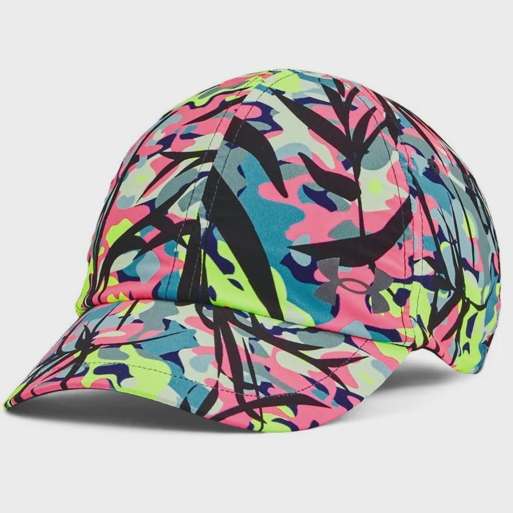 Boné de Corrida Under Armour Launch Multi Hair - Feminino
