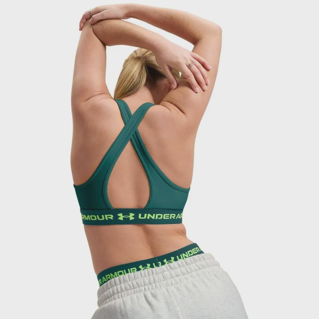 Imagem 2 do produto Top de Treino Under Armour Crossback Mid Bra - Feminino