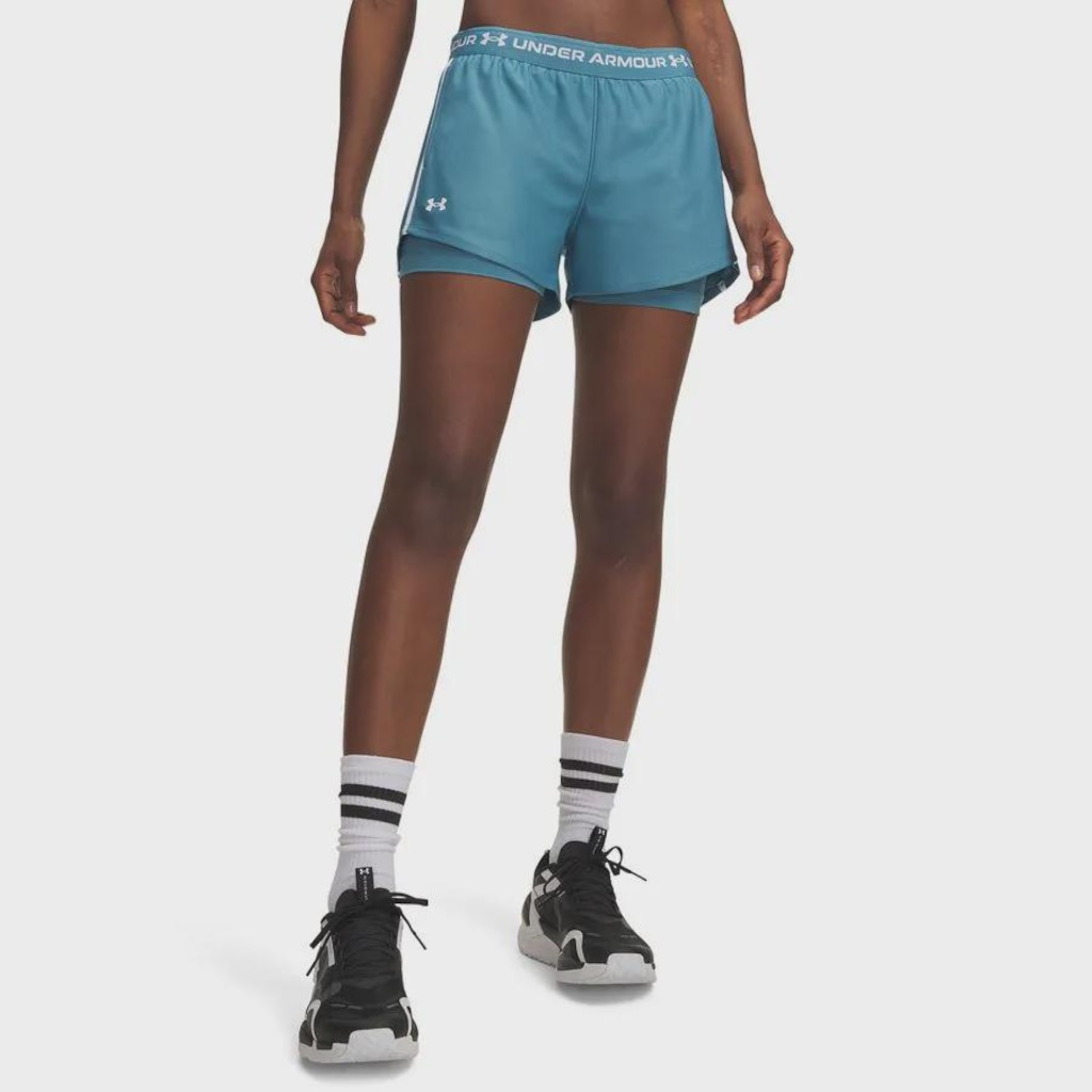Short de Treino 2 em 1 Under Armour Tech Play - Feminino