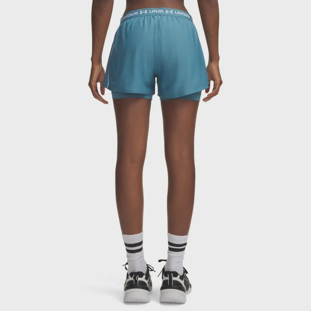 Imagem 2 do produto Short de Treino 2 em 1 Under Armour Tech Play - Feminino