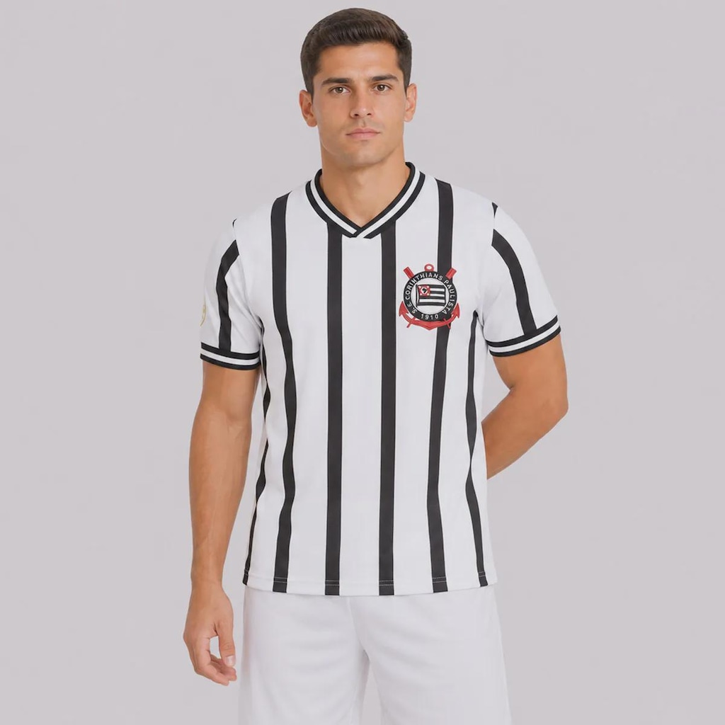 Camisa do Corinthians Retrô 1971 Masculina