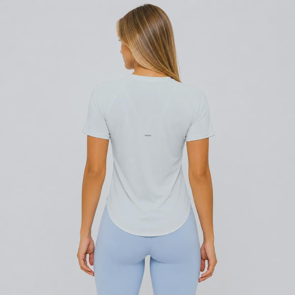 Imagem 4 do produto Camiseta Fila Bio III Feminina Cinza Claro