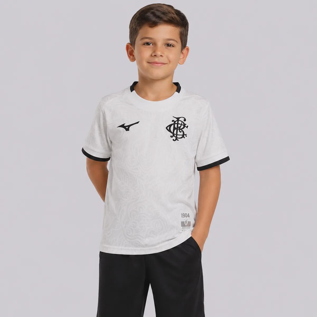 Camisa do Botafogo III 26/27 Mizuno Infantil