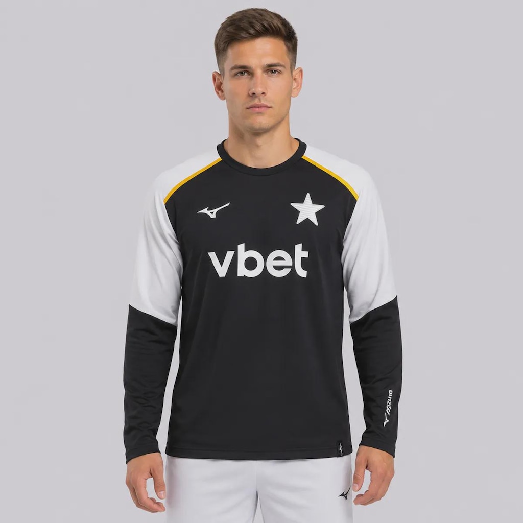 Blusão do Botafogo Treino Atleta 2026 Mizuno Masculino