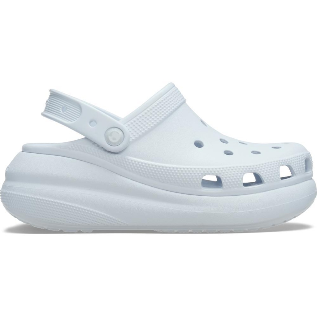 Sandália Crocs Classic Crush Clog Sky Ice - Unissex